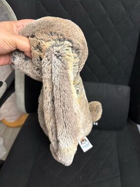 Jellycat Plush Bunny in Beige and Cream